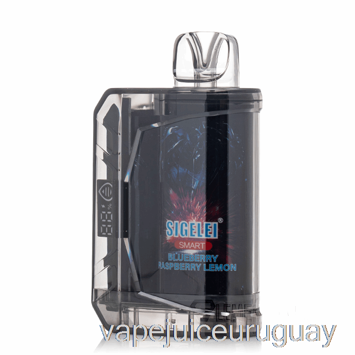 Sigelei Smart Ac10000 Vape Desechable Arándano Frambuesa Limón Uruguay